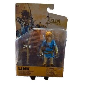 Jakks Pacific Legend of Zelda Link W/ Master Sword & Shield Breath of the Wild